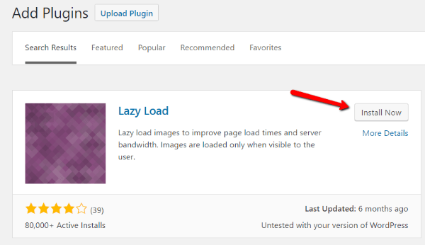 How to lazy load WordPress images