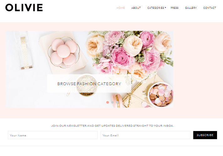 olivie-feminine-wordpress-theme