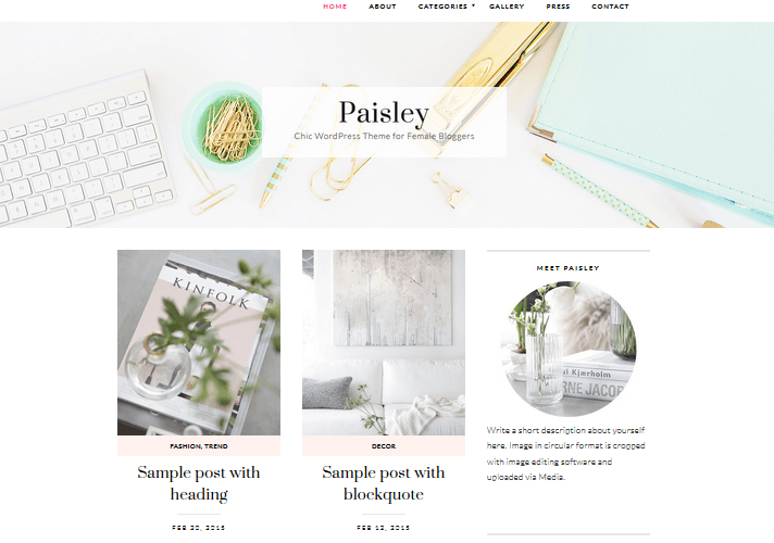 paisley-feminine-wordpress-theme
